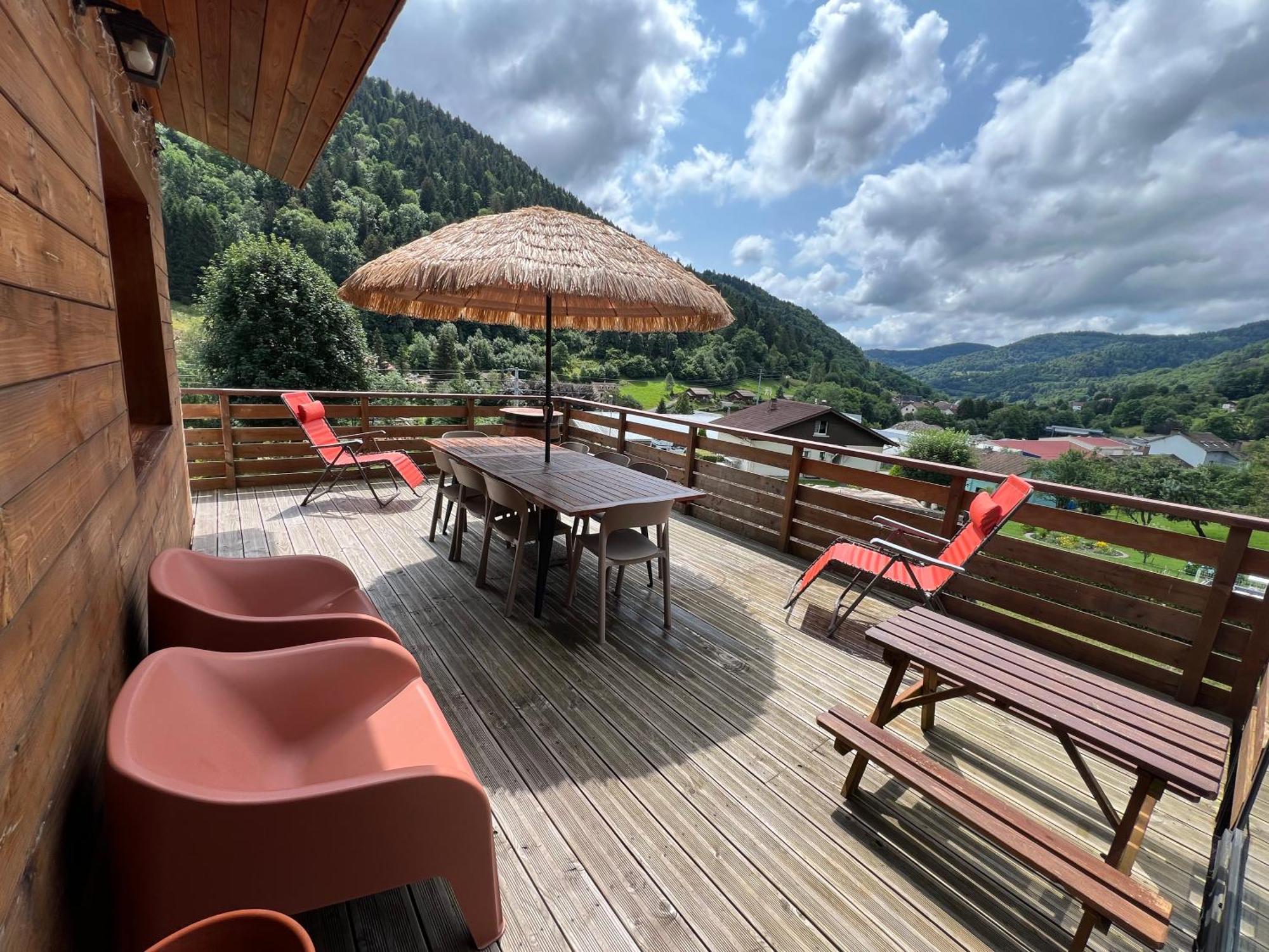 Chalet Individuel - Panoramique Montagnes & Proche Lac La Bresse Eksteriør bilde